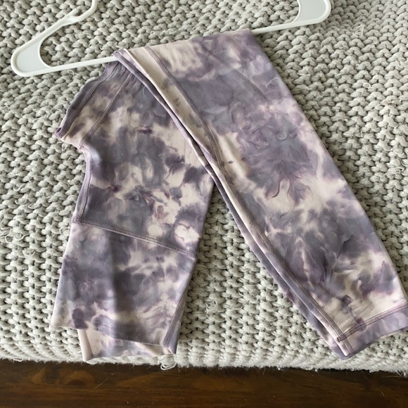 lululemon athletica Pants - lululemon athletica Purple Tie-Dye Leggings